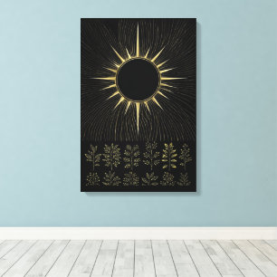 Vävd solenergi finkonst canvas