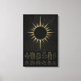 Vävd solenergi finkonst canvas