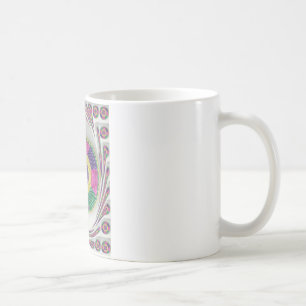 Vävd svartlistning kaffemugg