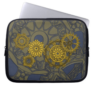 Vävd urklocka laptop-fodral laptop sleeve