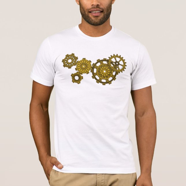 Vävda Clockwork Manar Light Shirt T-shirt (Framsida)
