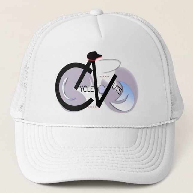Vävda CycleNuts Lotsa Logotyp Cap Keps (Framsida)