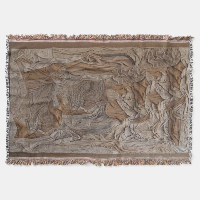 Vävda filtar i läder struktur! (Framsidan)