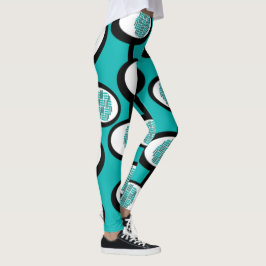 Vävda Ovaler Leggings