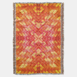 Vaved Harmony Mönster Throw Blanket Filt