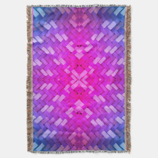 Vaved Harmony Mönster Throw Blanket Filt
