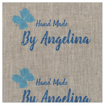 Vävnad av syteetiketter, handgjorda, av personlig