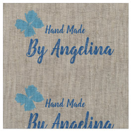 Vävnad av syteetiketter, handgjorda, av personlig tyg