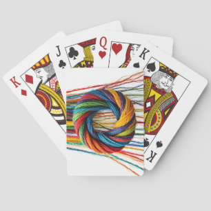 Vävnad i enhet casinokort