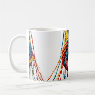 Vävnad i enhet kaffemugg