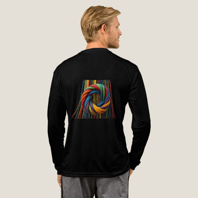 Vävnad i enhet t shirt (Hel baksida)