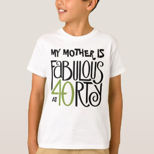 Vävnadsartiklar 40 gröntars anpassningsbara barn t shirt