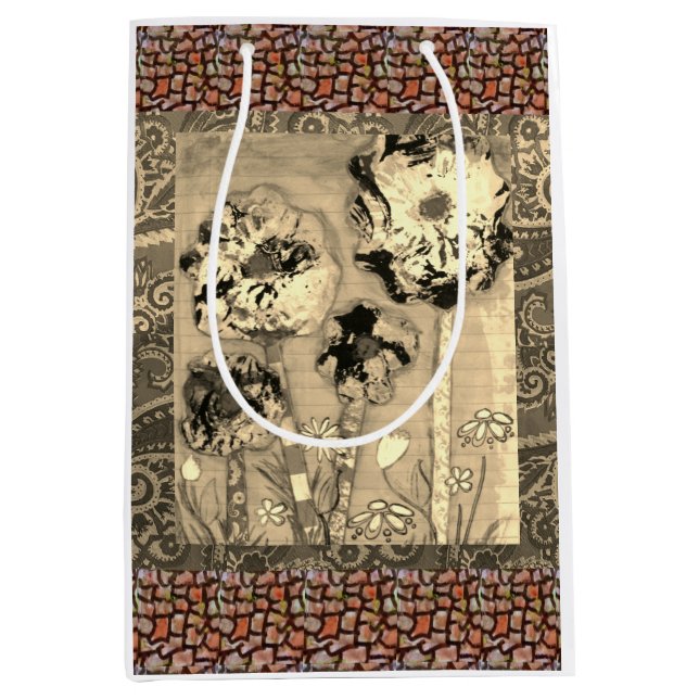 Vävnadsblommor 2 (Framsidan)