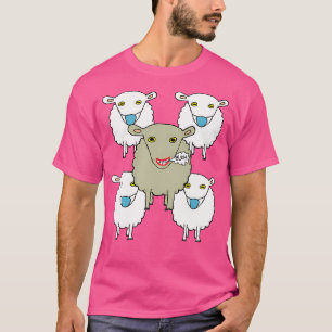Vävnadsfår för maskmask t shirt