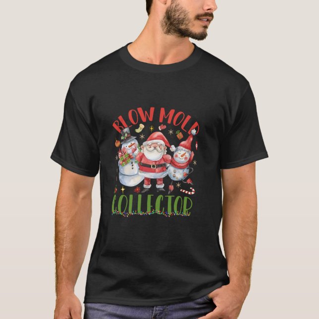 Vävnadsljus för uppsamlare Det är upp till jul-tal T Shirt (Framsida)