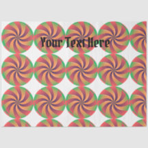 Vävnadspapper, ett teckensnitt med svart Färg