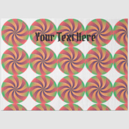 Vävnadspapper, ett teckensnitt med svart Färg