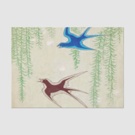 Vävnadspapper för Crawing - Antique Birds