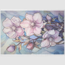 Vävnadspapper för fastsatt glasbotten