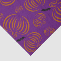 Vävnadspapper för kute Pumpkins