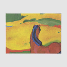Vävnadspapper FRANZ MARC HORSES