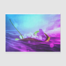 Vävnadspapper med Baby Sjöjungfru