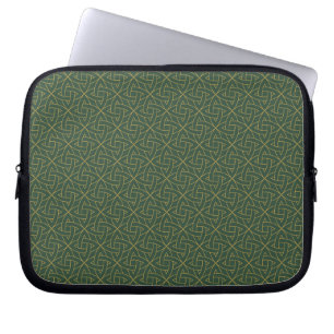 Vävt Celtic fnurramönster Laptop Fodral