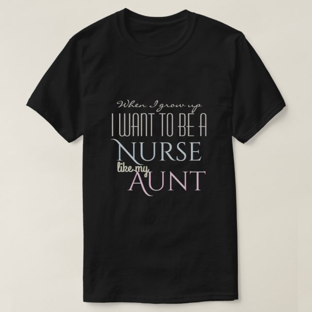 Väx är upp till den lika sjuksköterskamostern t shirt (Design framsida)