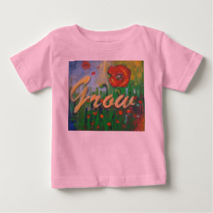 Väx den begynna långärmadutslagsplatsen t shirt
