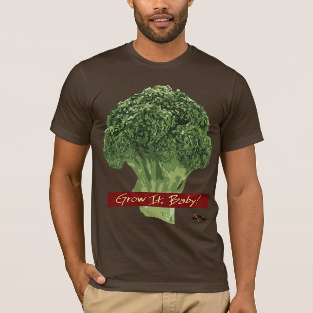 Väx det babyen! - Broccoliutslagsplats Tröja (Framsida)