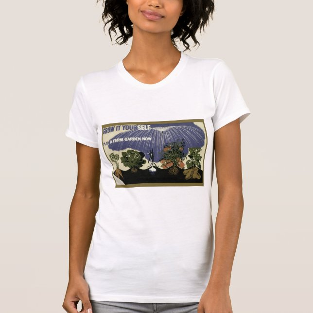 VÄX DET DIG - TRÄDGÅRDEN T-SHIRT (Framsida)