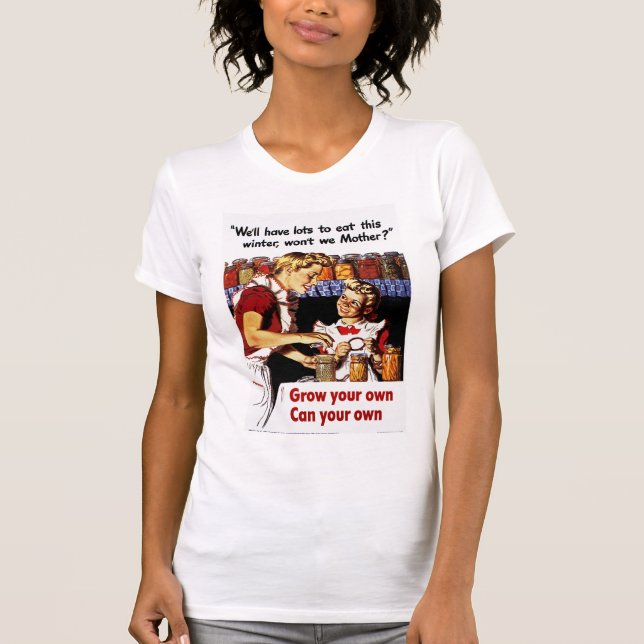 Väx ditt eget - kan ditt eget t shirt (Framsida)
