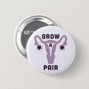 Väx en para [av Ovaries] Pinback knäppas Knapp