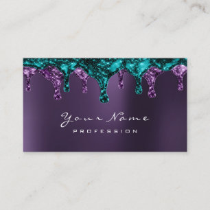Vax Epilation Depilation Nagel Teal Lila Violet Visitkort
