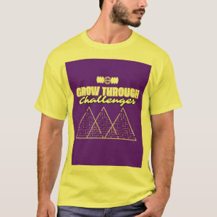 Väx genom utmaningar – Inspirerande t-shirt
