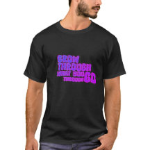 Väx igenom – minimalistisk motivations t-shirt