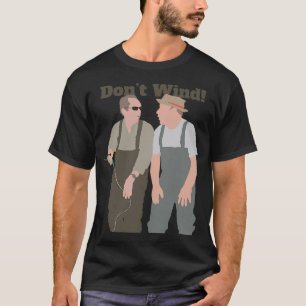 Väx inte! Rolig brittisk fiskekomedi konst T Shirt