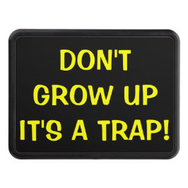 Väx inte upp det är en fälla! dragkroksskydd