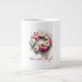 Väx med styrka, Klassisk mugg Jumbo Mugg