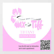 Vax med tiff-friare fönsterdekal