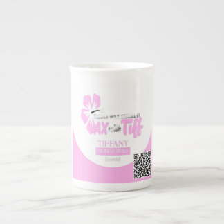 Vax med Tiff-tumlare Benporslin Mugg