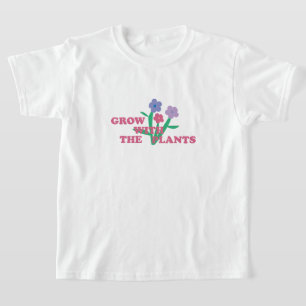 Väx med växterna t shirt