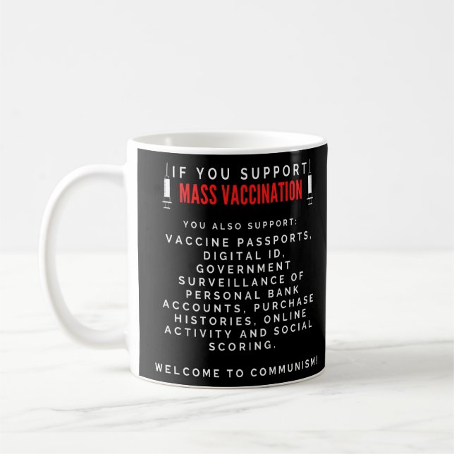 Vax mot massa kaffemugg (Vänster)