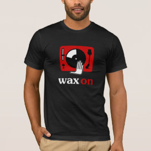 Vax på TurntableDJ-skjortan Tee Shirt