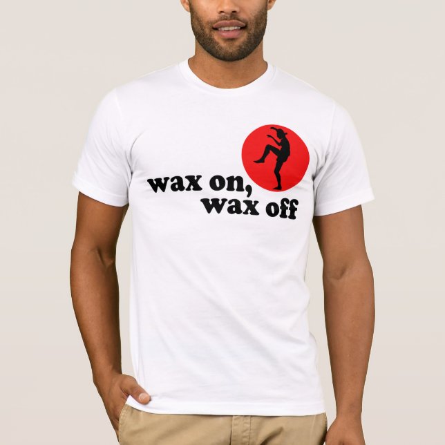 vax på vaxen av! t shirt (Framsida)