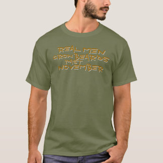 Väx skägg tee shirt