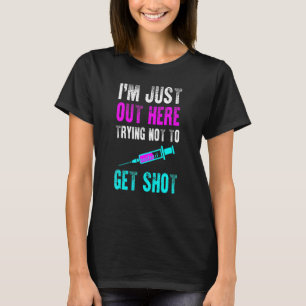 Vax Vaccin behöver inte ges för att få Sho T Shirt