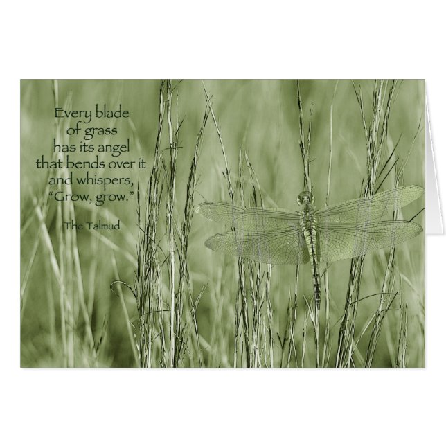 Väx, väx. hälsningskort (Framsidan Horizontal)