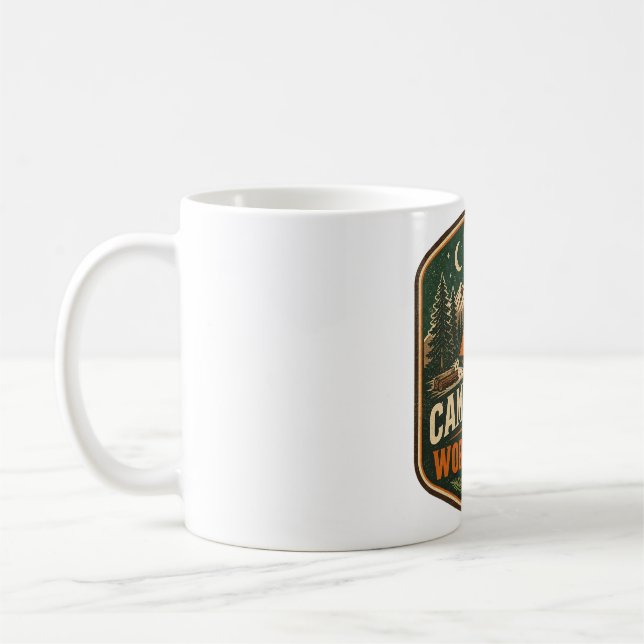 Växa Genom Det Du Går Igenom Kaffemugg (Vänster)