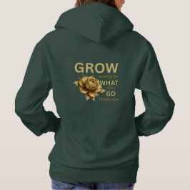 Växa Genom Det Du Går Igenom – Motiverande T Shirt
